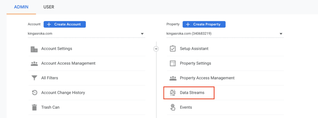 exclude intrenal traffic GA4